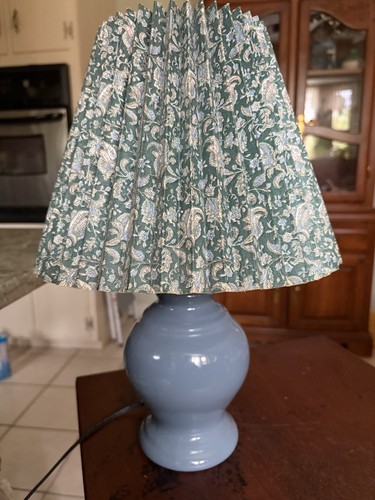 Ceil blue portable table lamp - ceil,