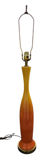 Vintage mid century drip glass - century,