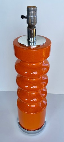 Vintage 1960s orange ceramic - 1960s,